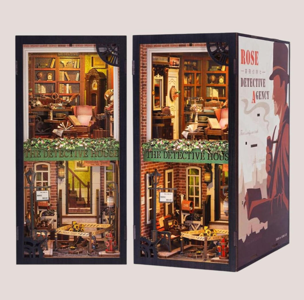 Illuminated Detective Agency Book Nook